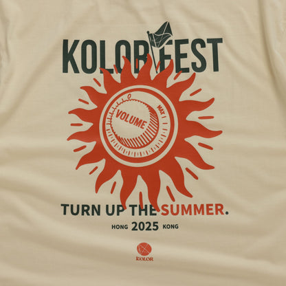KOLORFEST 主題[Turn Up The Summer]T恤