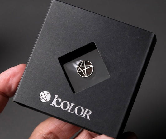 KOLOR Logo 白銅快門鈕