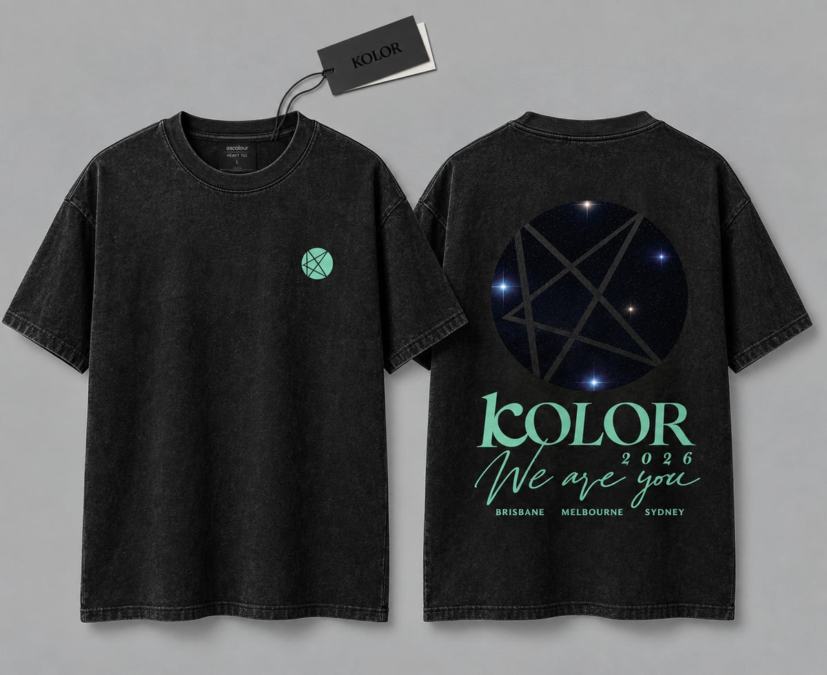 (預訂貨品) KOLOR T-SHIRT｜Heavyweight 厚磅洗水 Tee 2.0